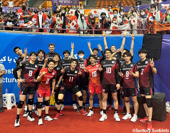 Suntory at AVC Mens Club Champs 2022 IRI_2