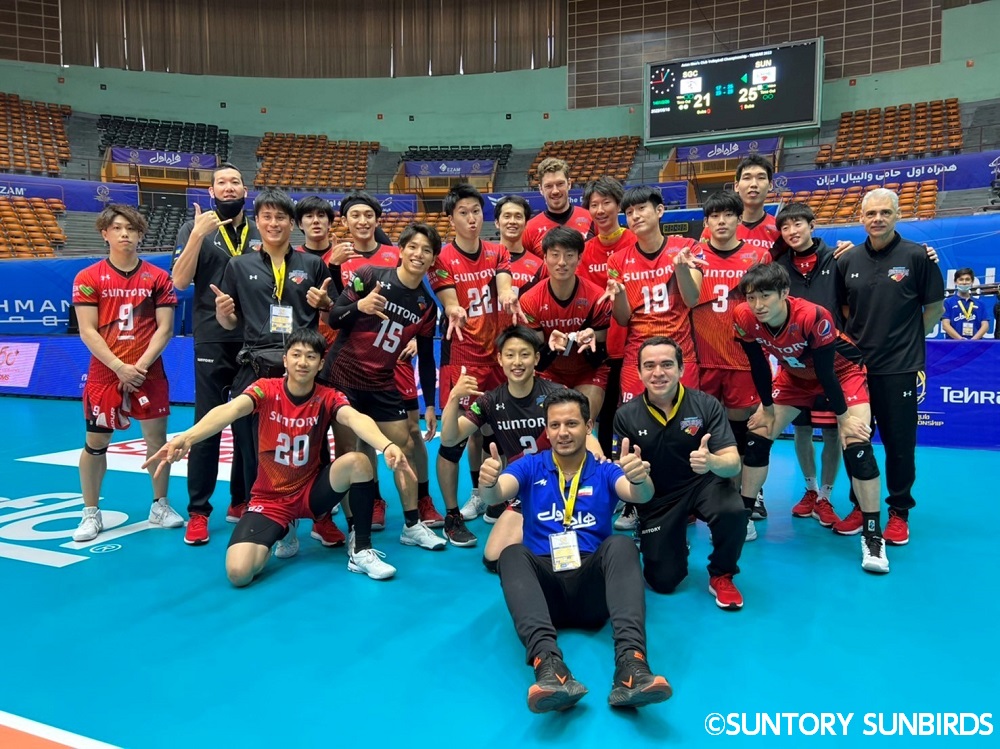 Suntory at AVC Mens Club Champs 2022 IRI_2